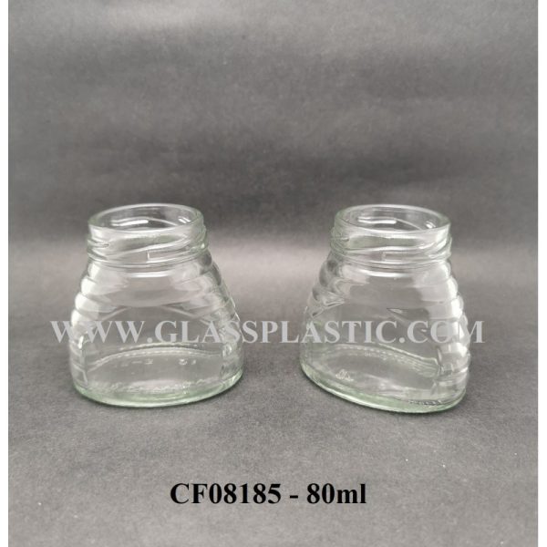 Oval Glass Jar - 80ml - Image 2