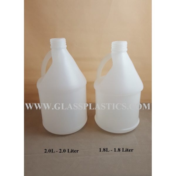 Round HDPE Container: 1.8 Liter & 2.0 Liter - Image 2