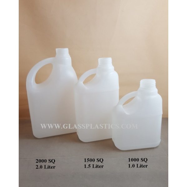 Square HDPE Container: 1.0 Liter to 2 Liter - Image 3