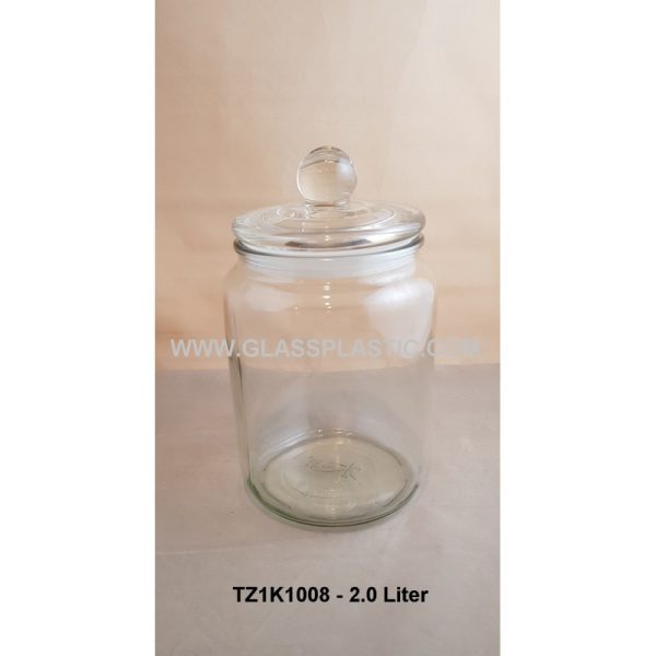 Air Tie Jar - 2.0 Liter Round - Image 2