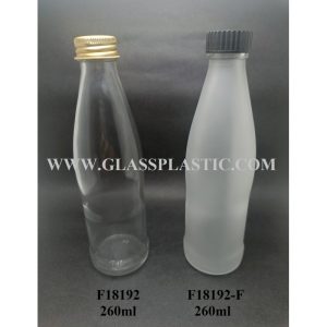 Round Glass Bottle - 260ml