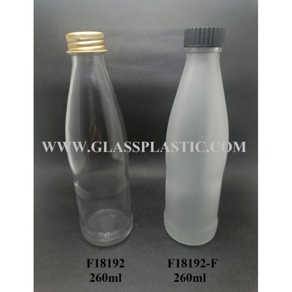 Round Glass Bottle - 260ml