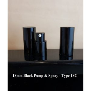 18mm Chromed Pump & Spray - Type 18C