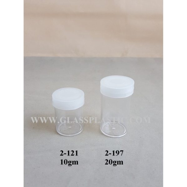 PS Pill Container - 10gm & 20gm