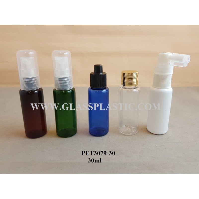 Cosmetic PET Plastic Bottle – 20ml & 30ml