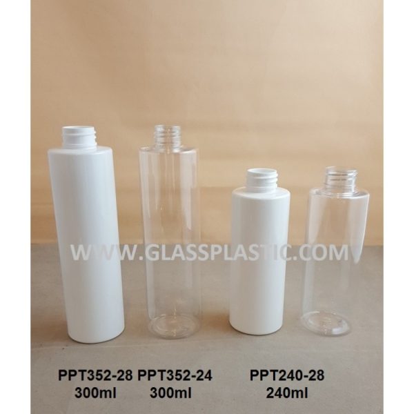 Cosmetic PET Plastic Bottle - 240ml & 300ml - Image 2