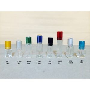 Perfume roller bottle - 3ml and 4ml
