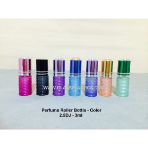 Perfume roller color bottle - 3ml