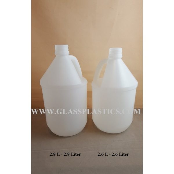 Round HDPE Container: 2.6 Liter & 2.8 Liter - Image 2