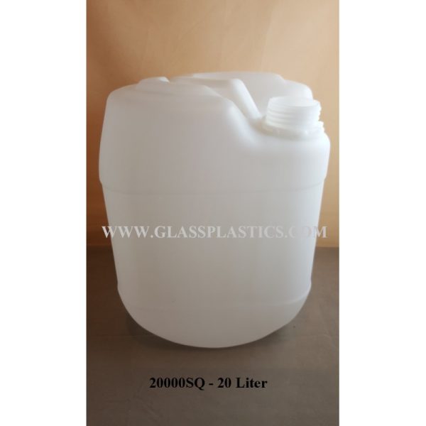 Square HDPE Container: 20 Liter - Image 2