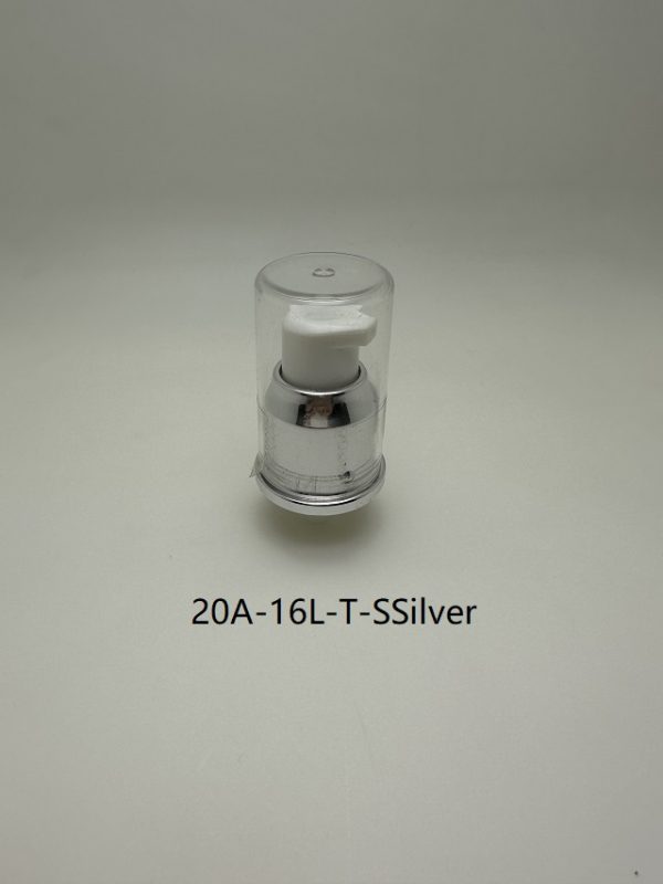 50ml Glass Bottle with Shinny Silver Mist Spray - Image 4
