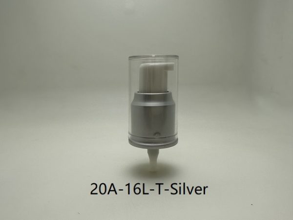 50ml Glass Bottle with Shinny Silver Mist Spray - Image 5