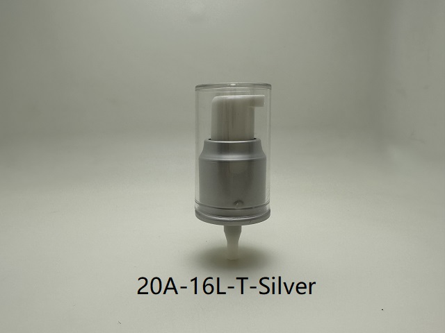 20mm Matted Silver Lotion Pump