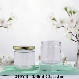230ml Round Glass Jar