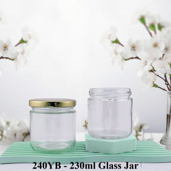 230ml Round Glass Jar
