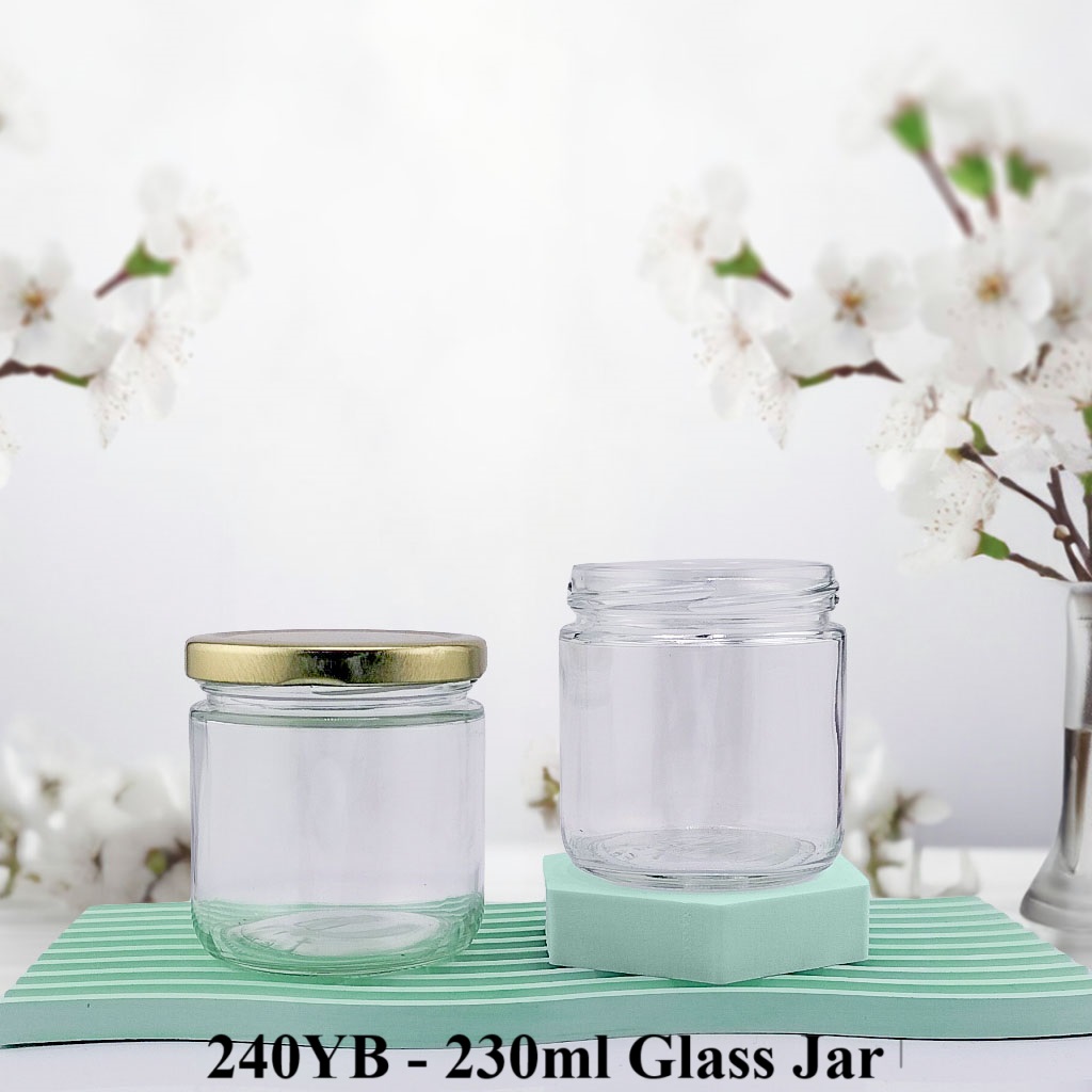 230ml Round Glass Jar