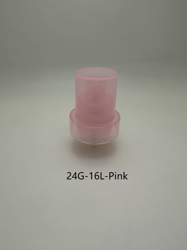 24mm Pink Lotion Pump Type 16