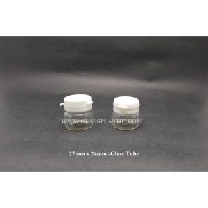 27x24 Tablet Glass Tube - 5ml