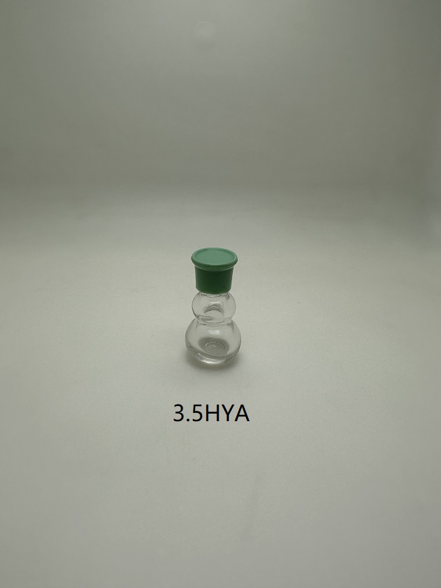 3.5ml Glass Bottle (Hu Lo) With Plastic Cap