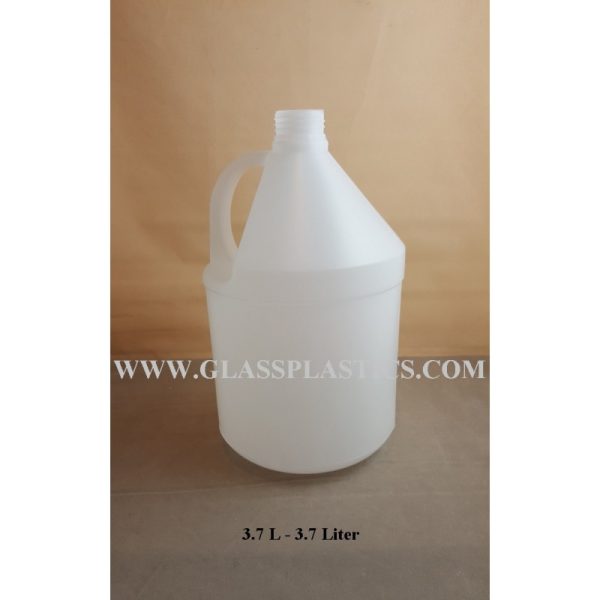 Round HDPE Container: 3.7 Liter - Image 2