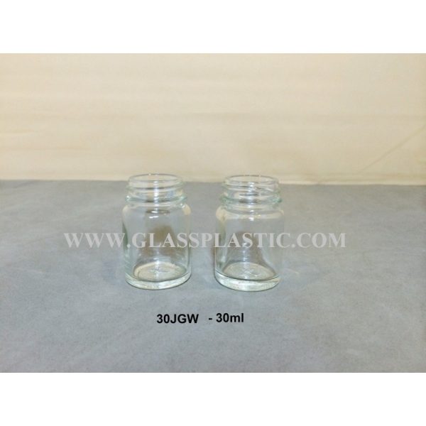 30JGW - 30ml Glass Bottle