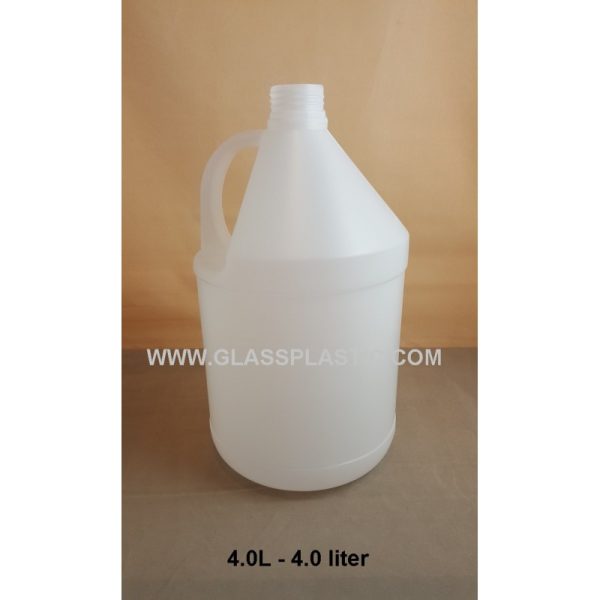 Round HDPE Container: 4.0 Liter - Image 2