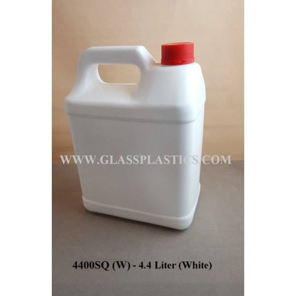 Square HDPE Container: 4.4 Liter - Image 4