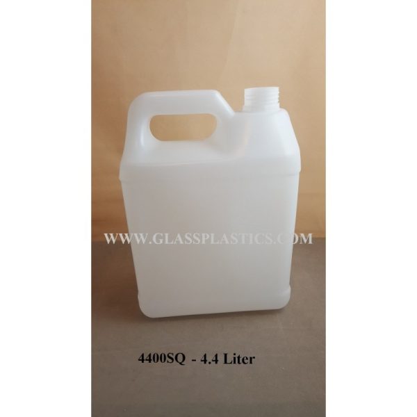 Square HDPE Container: 4.4 Liter - Image 3