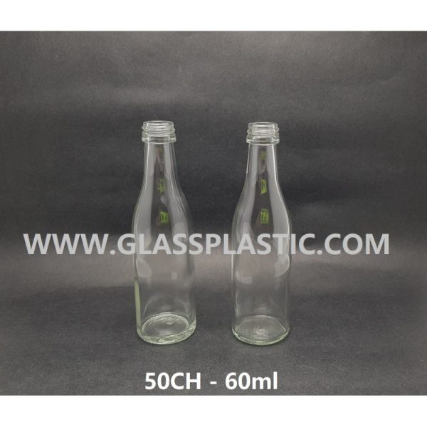 Traditional Glass Bottle : 60ml - Image 3