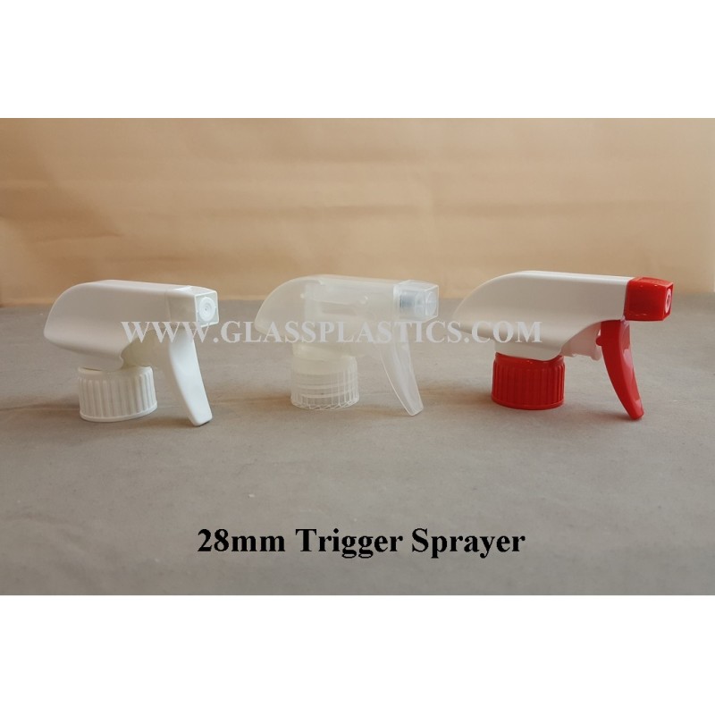 Trigger Sprayer: 24mm & 28mm cap size