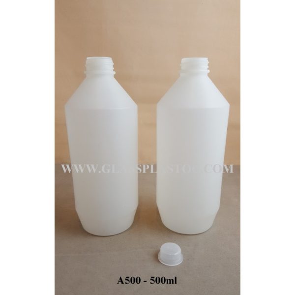 500ml HDPE Bottle - A500 - Image 2