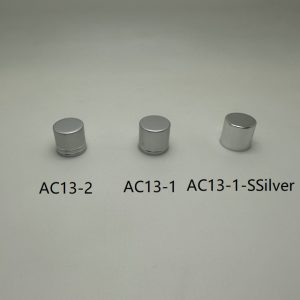 13mm Silver Cap
