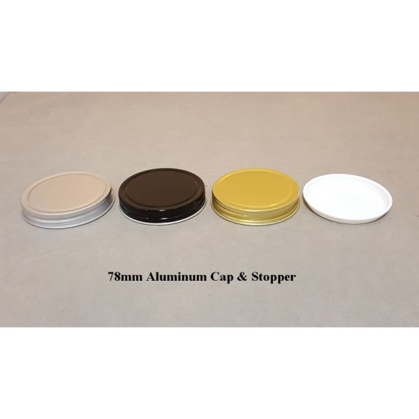 Square PET Jar - 500ml &  600ml (KAKI) - Image 3