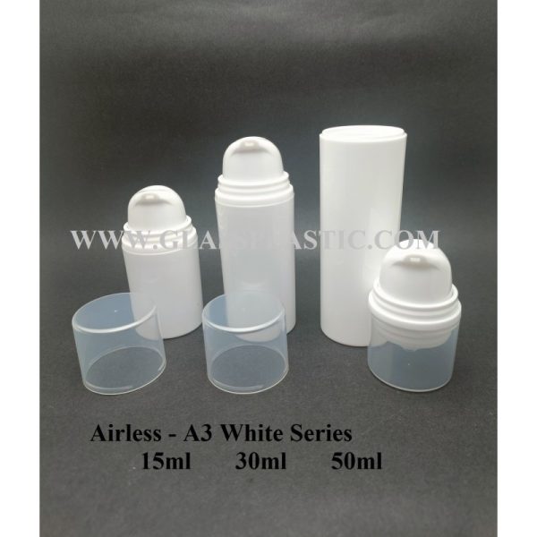 Airless Pump Bottle - 15ml , 30ml , 50ml (A3 Series) - Image 2