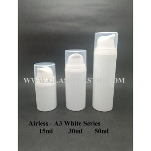 Airless Pump Bottle - 15ml , 30ml , 50ml (A3 Series)