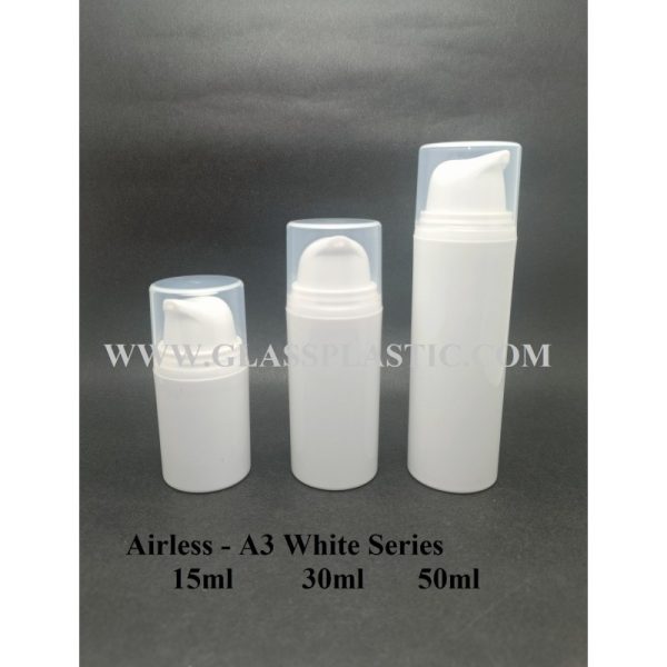 Airless Pump Bottle - 15ml , 30ml , 50ml (A3 Series)