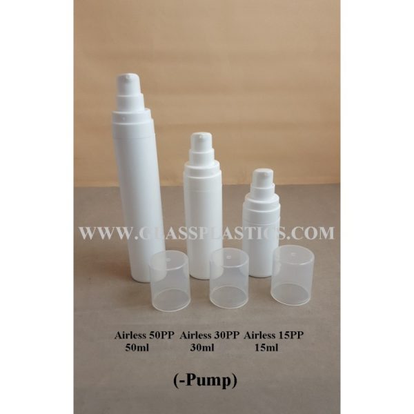 Airless Pump - PP White - Image 3