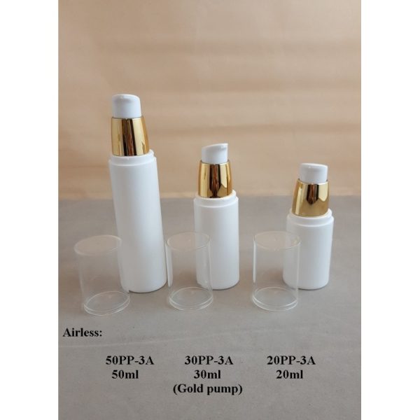 Airless Pump 3A with Gold Lotion Pump - Image 2