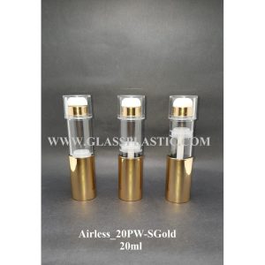 Airless Powder Pump - 20ml (Shining Gold)