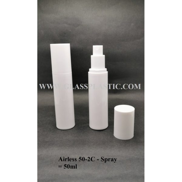 Airless White Sprayer - 50ml  - 2C Series