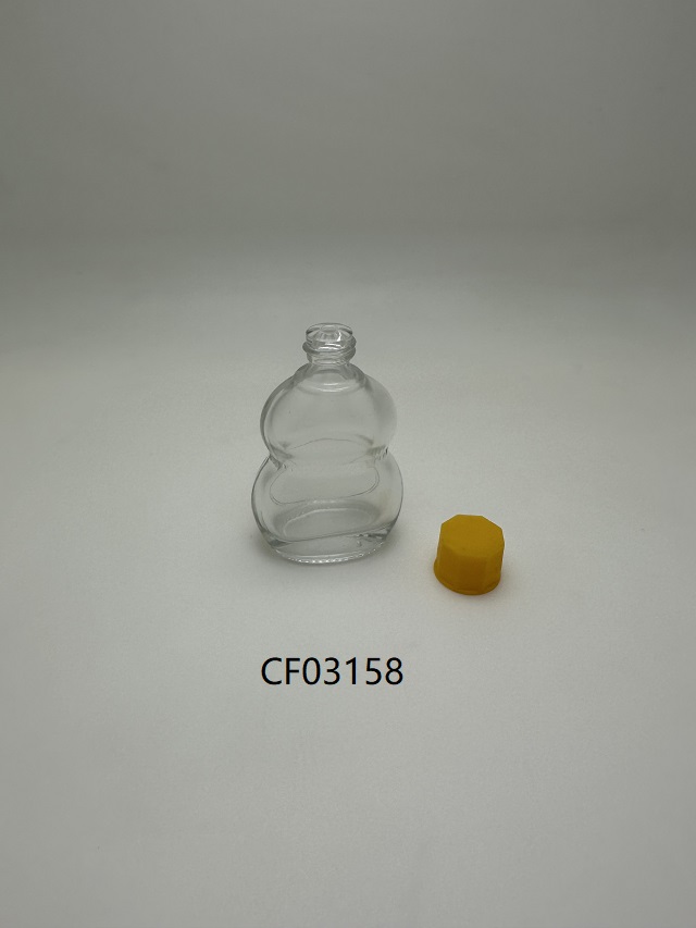 10ml Clear Traditional Glass Bottle
