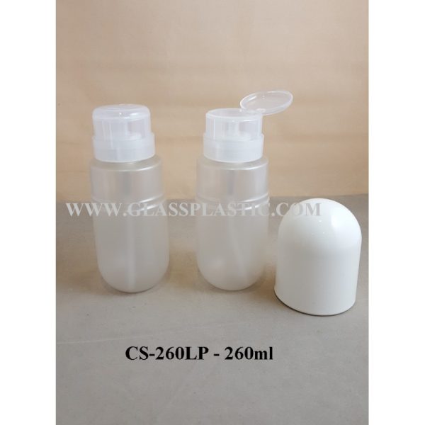 Cosmetic PP Bottle - 260ml (pump) - Image 2
