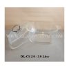 3.0 liter Square Casserole glass Jar - Image 2
