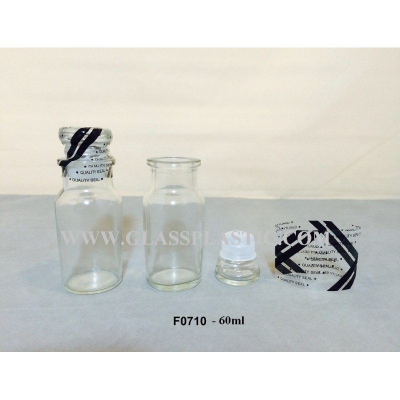 F0710 – 60ml Glass Bottle