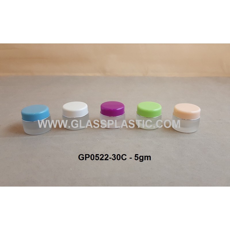 Cosmetic Glass  Jar – 5gm