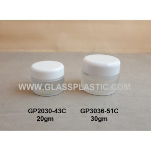 Cosmetic Glass Jar - 20gm & 30gm