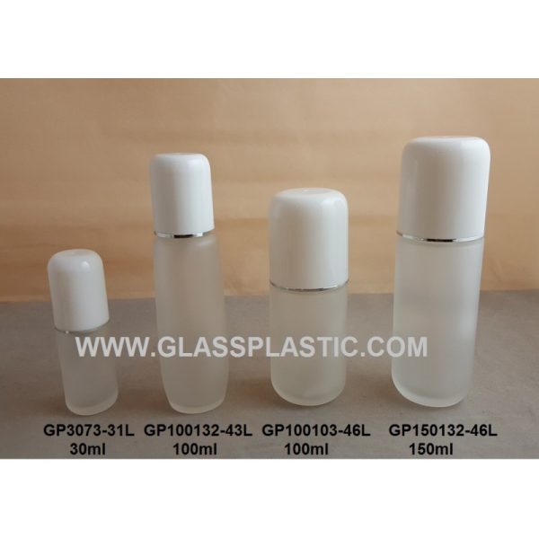 Cosmetic Glass Bottle & Jar - Big Cover