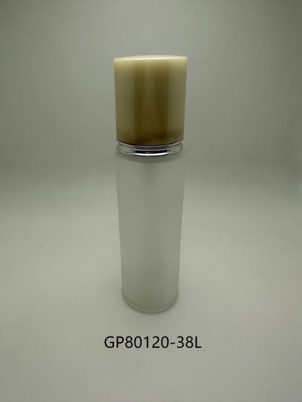 80ml Frosted Glass with V2 Lotion Pump
