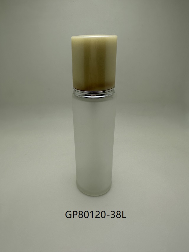 80ml Frosted Glass with V2 Lotion Pump