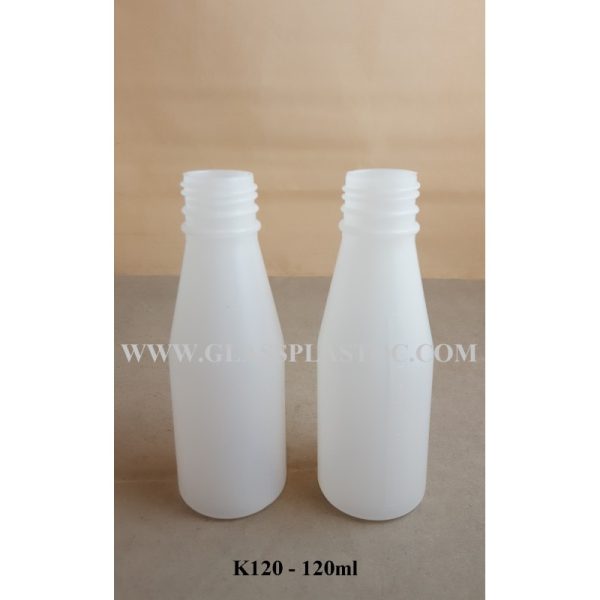 120ml HDPE Bottle - K120 - Image 2